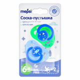 MEPSI Соска-пустышка латексная ортодонтическая 0339