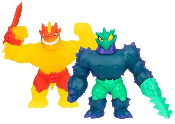 GooJitZu Игровой набор Пламенный Блейзагот VS Кактикус Метеор Мэднесс