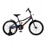 City-Ride Детский велосипед Spark, диски 20 стальные, крылья пластик, цвет / синий