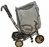 Baby care Дождевик Trike Cover для ведосипеда с прямым капором (прозрачный)