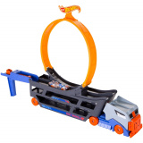 Hot Wheels Трюковой тягач / цвет черно-синий
