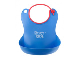 Roxy Kids Нагрудник  мягкий с кармашком и застежкой синий