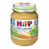 Пюре Рыба с Овощами Hipp с 8 мес. / 125 гр