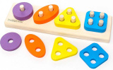 Yoshatoys Развивающая деревянная игрушка Сортер
