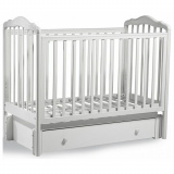 Baby luce детская кроватка слава / цвет белый