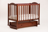 Кроватка детская "Кубаночка-2" БИ 38.4 маятник универсальный / махагон
