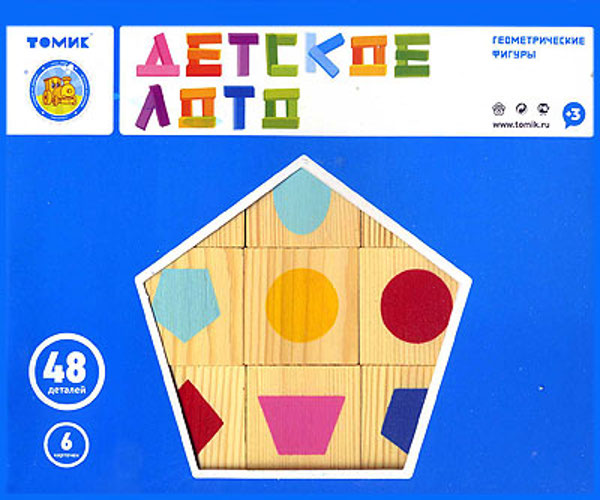 Томик Лото «Геометрические фигуры»