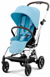 Cybex Прогулочная коляска с бампером Eezy S Twist+ 2 / цвет Beach Blue (голубой)