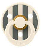 Bibs Пустышка латексная Studio Colour, 0+ Block - Ivory Pine