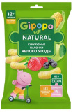 Gipopo Палочки кукурузные яблоко-ягоды, с 12 месяцев, 20 г