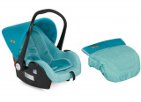 Lorelli Автокресло LB321 Lifesaver 0-13 кг / цвет Зеленовато-голубой / Aquamarine 1741