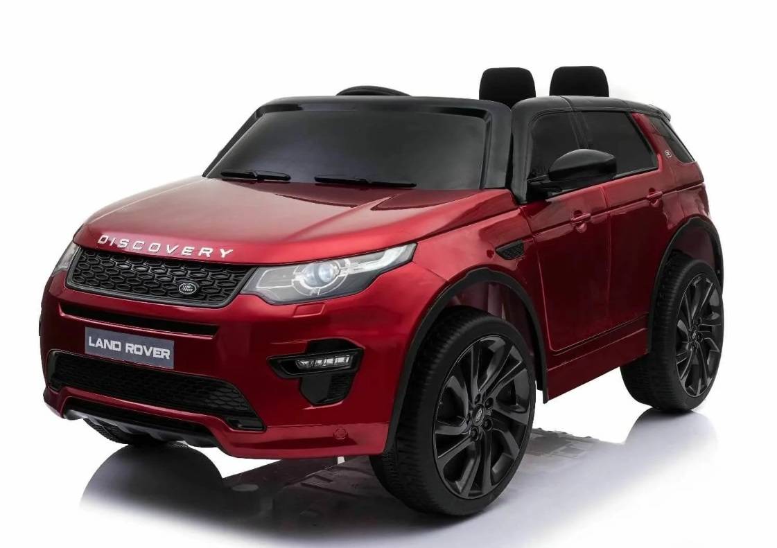 RiverToys Детский электромобиль Land Rover o111oo вишневый глянец для  катания детей купить за в Краснодаре