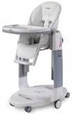 Peg-Perego Детский стульчик для кормления Tatamia Follow Me / цвет Latte / белый