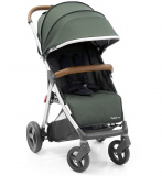 Детская коляска Oyster Zero Olive Green с накидкой на ножки / зеленый