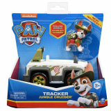Paw Patrol Игровой набор Машинка с фигуркой Трекер, 15 см