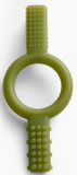 Силиконовый массажер для дёсен (прорезыватель) green