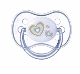 Canpol Пустышка круглая силиконовая, с 6 до 18 месяцев, Newborn baby, Артикул: 22/563