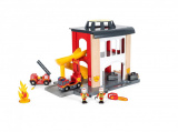 Brio Игровой набор " Пожарное отделение " / 2 этажа / 12 предметов