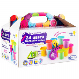 Genio Kids Набор для детской лепки "Тесто-пластилин 24 баночки"