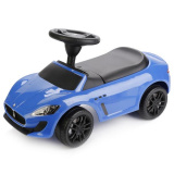 Машина для катания детей, Maserati, с бардачком / цвет синий