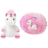 AURORA Игрушка мягкая "Единорог-подушка" 40 см