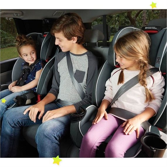 Graco Детское автокресло  SlimFit/цвет  Midnight Grey/серый