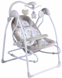 Sweet Baby Электрокачели 2 в 1 Pure Pinguino / цвет Crema (бежевый)