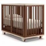 Nuovita Кровать-трансформер Ferrara swing / цвет Noce scuro