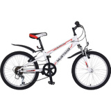 Mustang 283836 Велосипед подростковый mtb 20" 6 скоростей / цвет белый