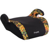 Siger Автокресло-бустер Мякиш плюс, 22-36 кг / цвет Хохлома