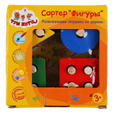 Буратино Игрушка-сортер «Три Кота. Фигуры»