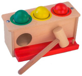Развивающая игрушка-стучалка, 3 шарика