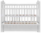 Incanto Кроватка маятниковая Sofi, c ящиком / цвет белый