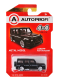 Машинка коллекционная 1:64, Серия 4X4 (Гелик), 4X4-002, чёрный, 1/64/128