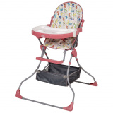 Polini kids Стульчик для кормления 252 / цвет розовый, собачки