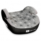 Lorelli Автокресло-бустер Safety Junior Fix An, 15-36 кг / цвет Серый / Grey Stars 2015