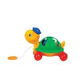 Игрушка-сортер Черепашка, каталка с фигурками