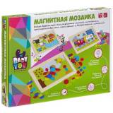 Bondibon Игрушка деревянная магнитная мозаика Геометрические фигуры, 37х28х3 см., арт. TKC460