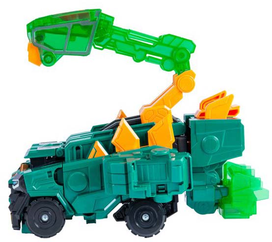 Dinoster Мега-трансформер 4-в-1 Раптор Кайрон