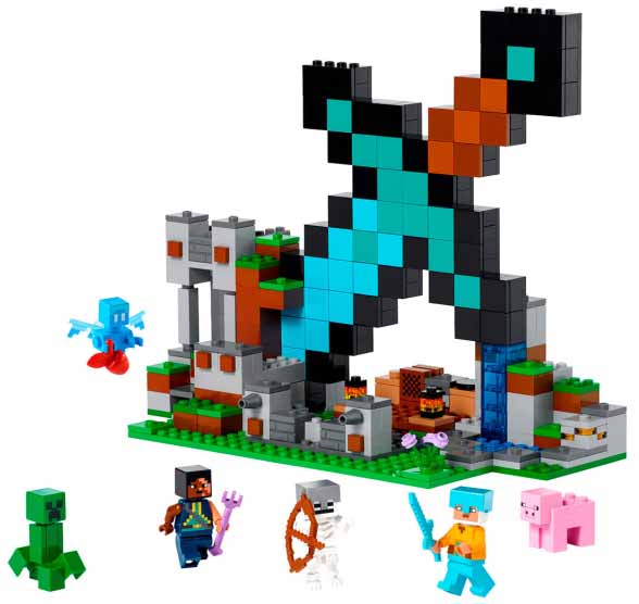 Lego Конструктор Minecraft "Застава меча"
