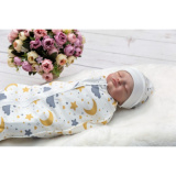 (м)ПК509 Пеленка кокон Asselina  (Разноцветный)