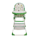 Polini Kids Стульчик для кормления Selby 252 Космическое путешествие, цвет / зеленый
