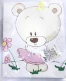 Little Star 61522 Плед "Весёлые картинки (интерлок) (Р68 Little Princess) / размер 90*90 см