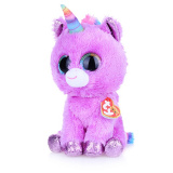 Ty Мягкая игрушка Beanie Boo's Розовый единорог Rosette, 25 см