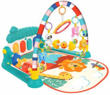 Huanger Развивающий коврик с пианино "Африка" / цвет бирюзовый