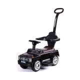RiverToys Детский толокар JY-Z08В черный с ручкой
