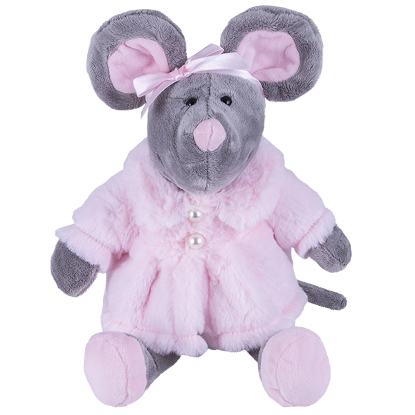 Softoy Игрушка Мышь в шубке, 26 см S883/15