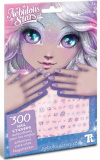 Nebulous Stars Серия Space: Набор наклеек для ногтей, 300 штук