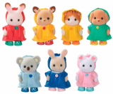 Sylvanian Families Игровой набор "Малыши в плащах"