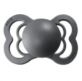 BIBS Соска-пустышка Supreme Silicone, 0-6 месяцев / цвет Iron